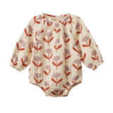 Nature Baby - Meadow Bodysuit Muslin - Fleurette Print