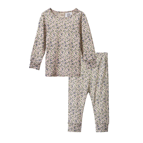 Nature Baby Mer Ess 2PC Pyjamas - Briarwood Lilac