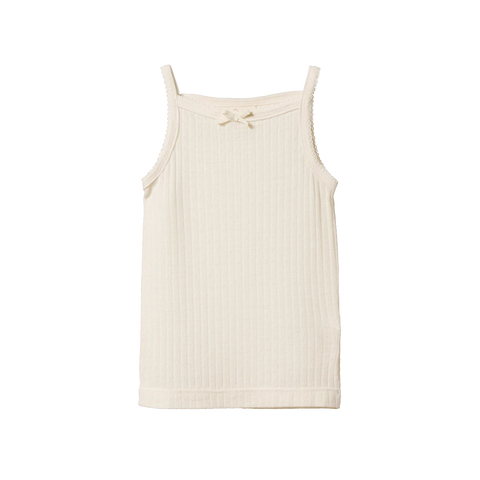 Nature Baby Merr Ess Camisole Pointelle - Natural