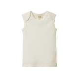 Nature Baby Mer Ess Singlet Pointelle - Natural