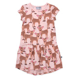 Minti Roller Party Deer Dress