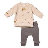 Marquise Squirrel Fleece Jumper and Pants 2 Piece Set