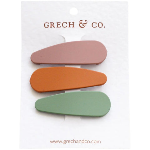 Grech & Co Matte Snap Set of 3 Spice