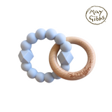 Jellystone x May Gibbs Collaboration Silicone Moon Teether - Soft Blue