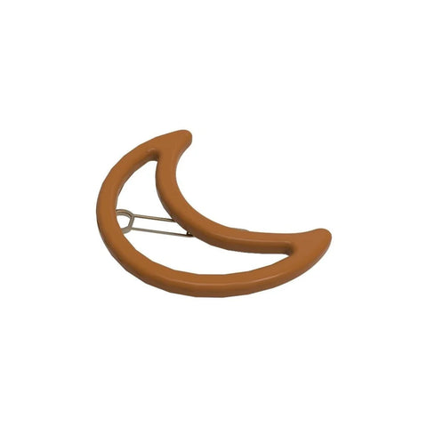 Grech & Co Matte Moon Hair Clip Sienna