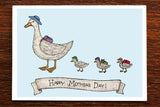 The Nonsense Maker Mother's Day Mother Duck Card