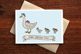 The Nonsense Maker Mother's Day Mother Duck Card