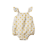 Nature Baby Petal Suit Summer Polka Dot Print