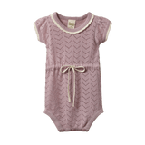 Nature Baby Lottie Suit Lilac Pointelle