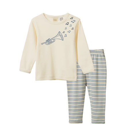 Nature Baby - Long Sleeve Pyjamas - Jazz Rhythm