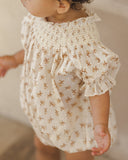 Nora Lee Maddie Romper - Iris Ivory