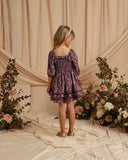 Nora Lee Elodie Dress - Winter Vines Fig