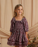 Nora Lee Elodie Dress - Winter Vines Fig