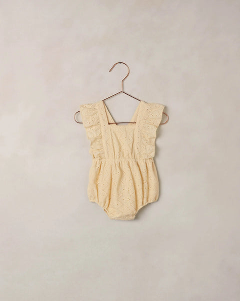Noralee - Lucy Romper - Lemon