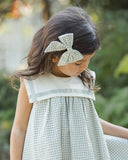 Noralee - Daisy Dress - Eucalyptus Check