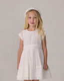 Noralee - Braided Headband - French Floral Stripe