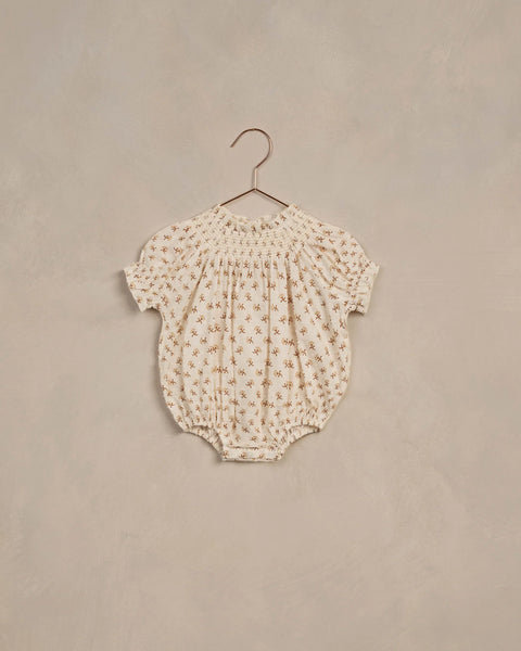 Nora Lee Maddie Romper - Iris Ivory