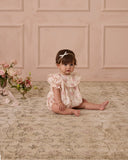 Noralee Eva Romper - Bow Ditsy in Natural