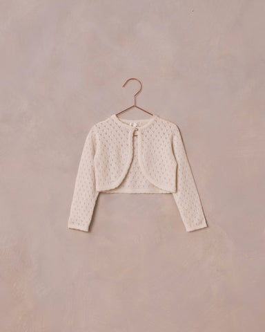 Nora Lee Bolero Sweater Ivory