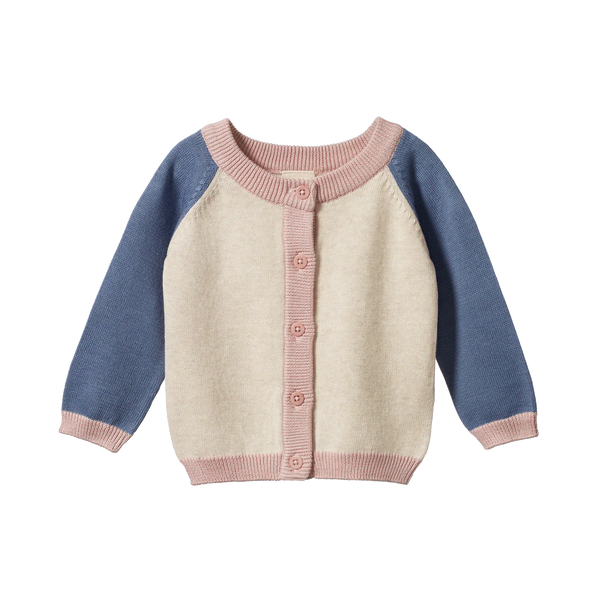 Nature Baby Piper Cardigan - Dusky Trio