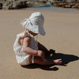 Nature Baby Plum Suit Ivory Flora