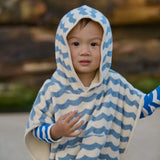 Nature Baby - Poncho Towel - Waves