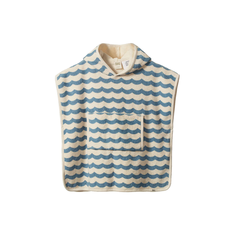 Nature Baby - Poncho Towel - Waves