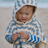 Nature Baby - Poncho Towel - Waves