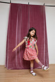 Pretty Wild Kids Maggie Patch Dress Emily Silhouette Flower
