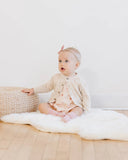 Quincy Mae Knit Cardigan Ivory