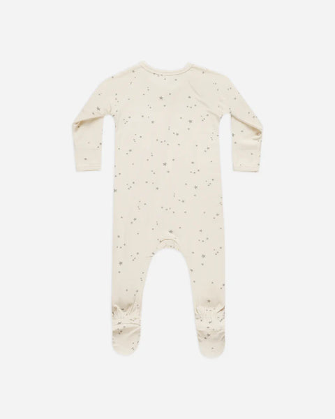 Quincy Mae Bamboo Zip Footie Twinkle