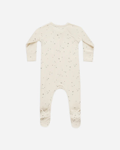 Quincy Mae Bamboo Zip Footie Twinkle