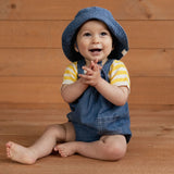 Nature Baby - Ren Bodysuit - Sunny Sea Stripe