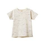 Nature Baby River Tee Whale Print