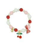 Milk X Soda Fruity Earrings & Bracelet Set - Cherry