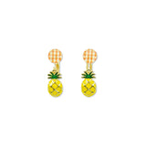 Milk X Soda Fruity Earrings & Bracelet Set - Pineapple