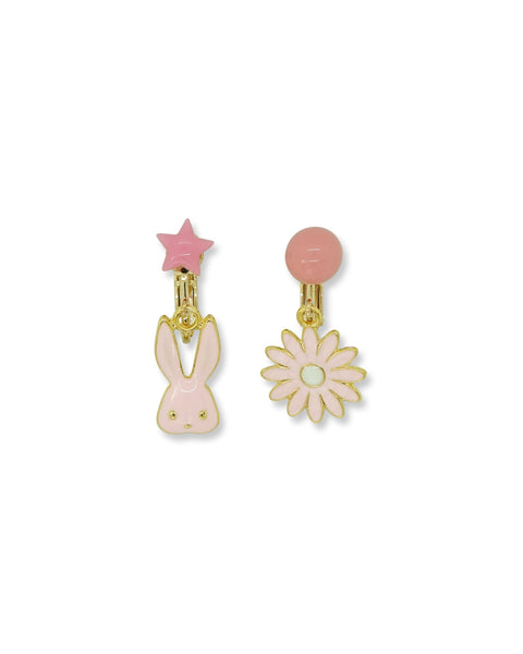 Milk X Soda Mifi Daisy Earrings - Pink