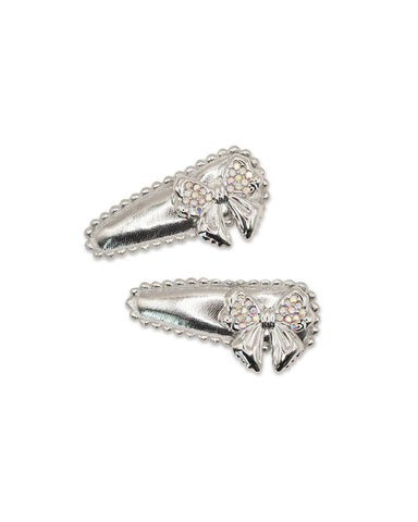 Milk X Soda Alev Metallic Hair Clip - Ribbon