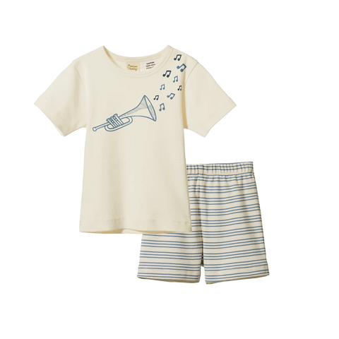 Nature Baby - Shortie Pyjama Set - Jazz Rhythm