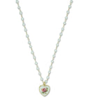 Milk X Soda Cara Pearl Necklace & Earrings Set - Gold Rose
