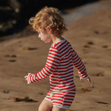 Nature Baby - Splash Shorts - Red Sea Stripe