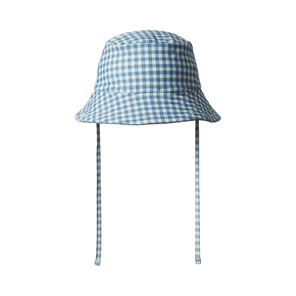 Nature Baby - Splash Sunhat - Blue Gingham