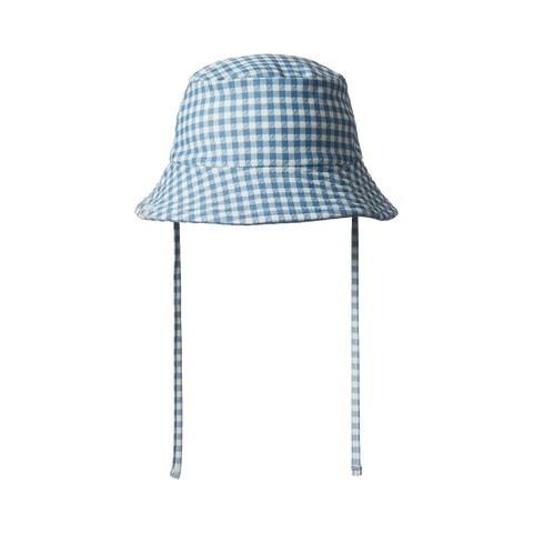 Nature Baby - Splash Sunhat - Blue Gingham