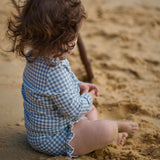Nature Baby - Splash Top - Blue Gingham