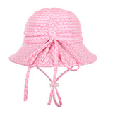 Acorn Pink Waves Wide Brim SWIM Hat