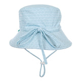 Acorn Blue Waves Wide Brim SWIM Hat