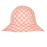 Acorn Daisy Chain Wide Brim Reversible Sunhat Gold, Cream and Pink