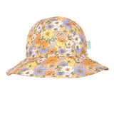 Acorn Maggie Wide Brim Sunhat Peach Multi