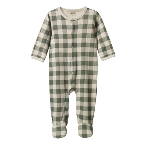 Nature Baby - Cotton Stretch & Grow - Crispin Check
