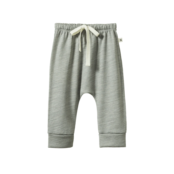 Nature Baby Mer Ess D/S Pants - Grey Marl